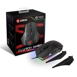 MSI Clutch GM60 RGB USB Gaming Mouse