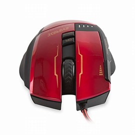 Everest SGM-X10K Usb Kırmızı Gaming Mouse ve Mouse Pad