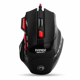 Everest SGM-X7 Usb Siyah Oyuncu Mouse ve Mouse Pad