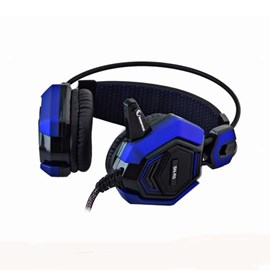 Snopy Rampage SN-R5M Siyah Mavi Mikrofonlu Oyuncu Kulaklığı