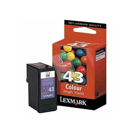 Lexmark 43XL 18YX143E Üç Renkli Kartuş X9350 X4850 X9575