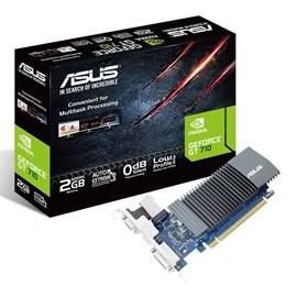 Asus GT710-SL-2GD5-BRK GT 710 2GB GDDR5 64Bit 16x 0dB