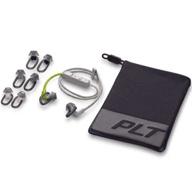 Plantronics BackBeat FIT 305 Ter Geçirmez Kablosuz Spor Kulaklık Misket Limon/Gri ve Taşıma Çantası