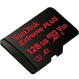 SanDisk SDSQXBG-128G-GN6MA Extreme Plus 128GB microSDXC A1 C10 U3 V30 100MB Bellek Kartı