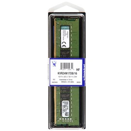 Kingston KVR24N17D8/16 ValueRAM 8GB DDR4 2400MHz CL17 Tek Modül