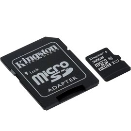 Kingston SDCS/32GB Canvas Select 32GB microSDHC C10 UHS-I 80MB Bellek Kartı