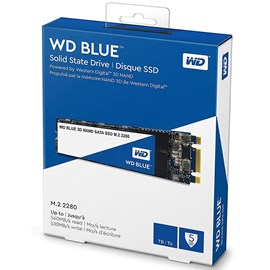 Western Digital WDS250G2B0B Blue 3D NAND SSD 250B M.2 2280 550/525Mb