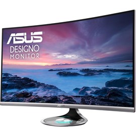 Asus MX32VQ Designo Curve 32 4ms WQHD 2x HDMI DP Hoparlör Qi Şarj Halo VA Kavisli Monitör