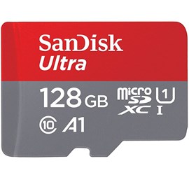 SanDisk SDSQUAR-128G-GN6IA Ultra microSDXC 128GB UHS-I 100MB C10 U1 A1 Bellek Kartı