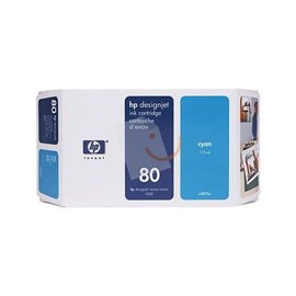 HP 80 C4872A 175-ml Mavi Mürekkep Kartuşu Designjet 1050c/1050cm