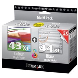 Lexmark 80D2966 Birleşik Paket Siyah ve Üç Renkli Kartuş Z1520 X4850 X6570 X9350
