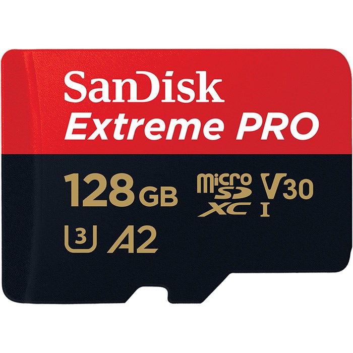 SanDisk SDSQXCY-128G-GN6MA Extreme Pro 128GB microSDXC C10 U3 V30 A2 170MB Bellek Kartı