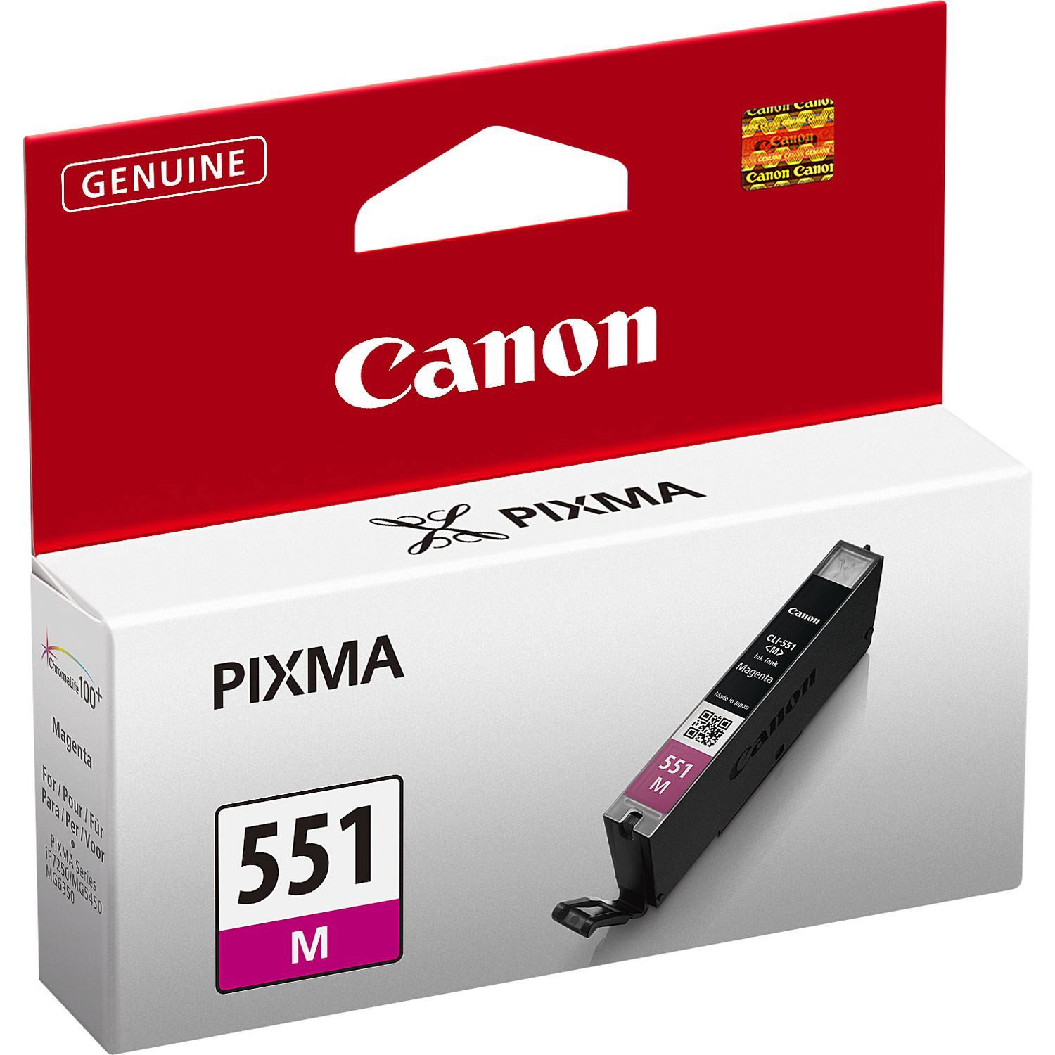 Canon CLI-551M Magenta Kırmızı Kartuş 6510B001 IP7250 MG5450 MG6350