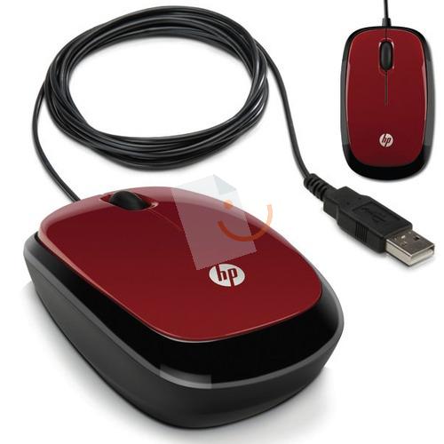 HP H6F01AA X1200 Kırmızı Kablolu Usb Mouse