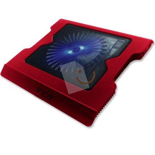 INCA INC-336DX 160mm Mavi Led Fanlı Notebook Soğutucu Kırmızı