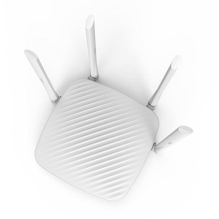 Tenda F9 Wifi N 600mbps 4 Port Gigabit 4 Antenli Router