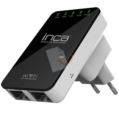 Inca IAP-323RP 300Mbps 2.4Ghz Wireless-N Mini Mini Router/Repeater (Wi-Sinyal Tekrarlayıcı+Menzil Genişletici)